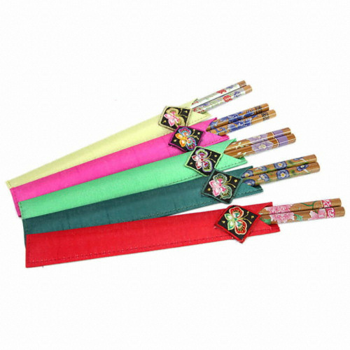 박씨상방 칼라 나무젓가락 5종세트