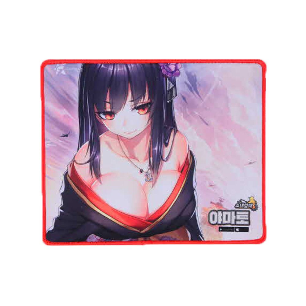 지클릭커  소녀함대 게이밍 마우스패드