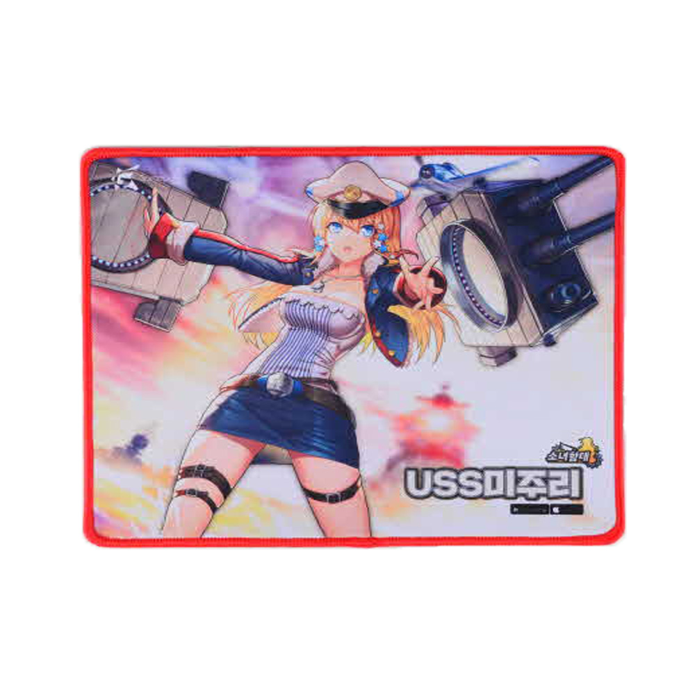지클릭커  소녀함대 게이밍 마우스패드