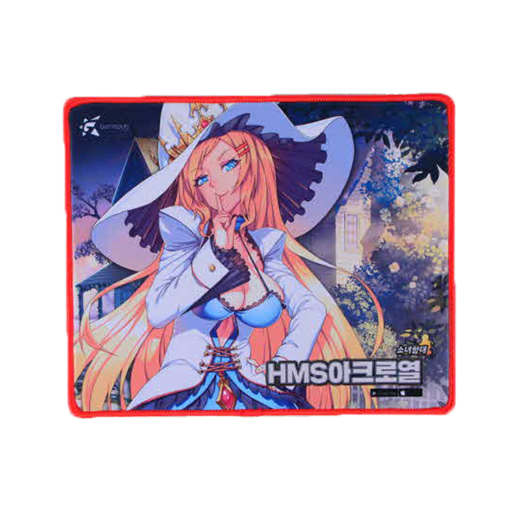 지클릭커  소녀함대 게이밍 마우스패드