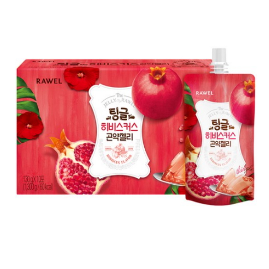 엠에스씨  로엘 곤약젤리 히비스커스 130g