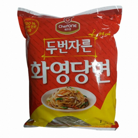 대상 쉐프원 두번자른 화영당면 1kg