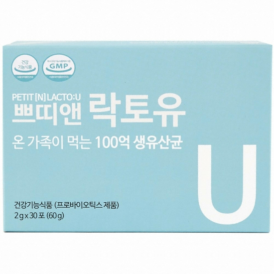 에이팜건강 쁘띠앤 락토유 2g 30포