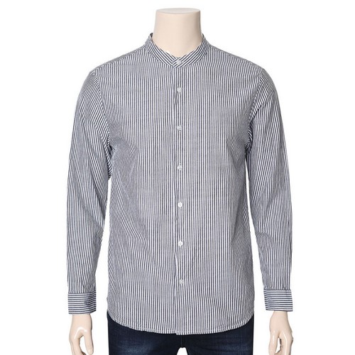 체이스컬트 남성 차이나카라 스트라이프 셔츠 JAEK5451B02