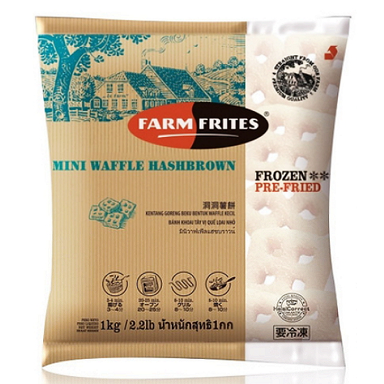 팜프리츠  미니와플 해쉬브라운 1kg