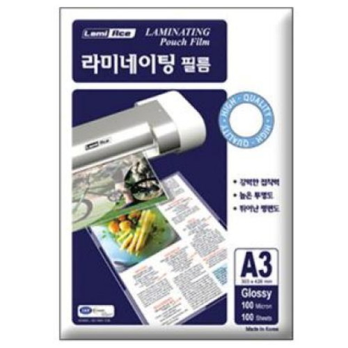 라미에이스  라미네이팅 코팅필름 A3 100mic
