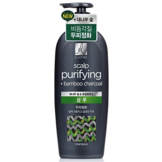 엘라스틴 대나무 숯 두피정화 샴푸 680ml