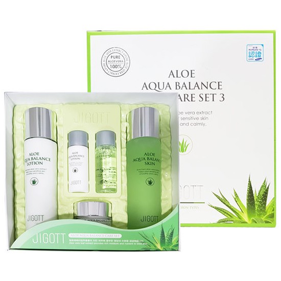 지고트 알로에 아쿠아 밸런스 3종세트