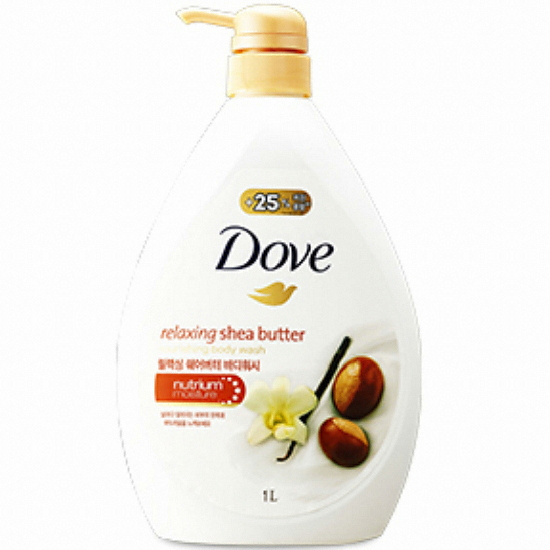 도브 릴랙싱 시어버터 바디워시 1000ml