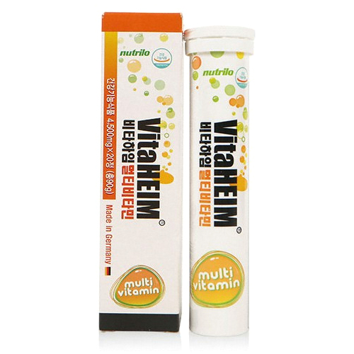 Nutrilo 비타하임 발포 멀티비타민 20정