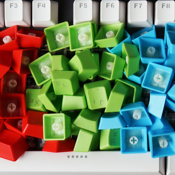 MAXTILL  한/영 이중사출 104키 가디언 컬러키캡