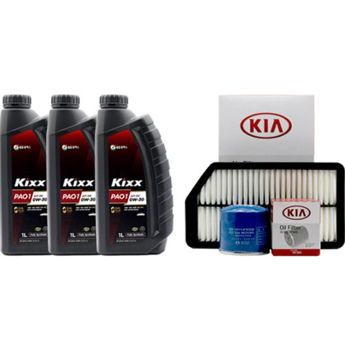 GS칼텍스 KIXX 파오1 0W30 + 순정필터 레이 가솔린