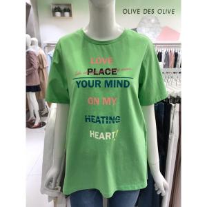 올리브데올리브 센터시티     19여름 유얼 마인 티셔츠 OW9ME418