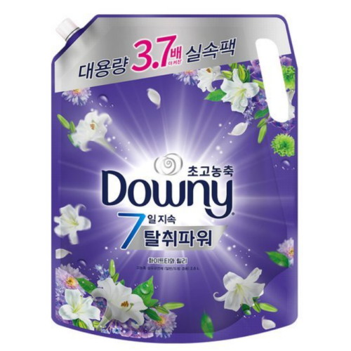 다우니 탈취파워 화이트티와 릴리 리필 2.6L