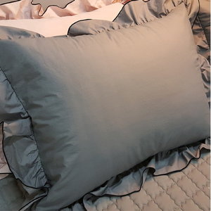 그림같은집 프릴레이스 60수 고밀도 순면 베개커버