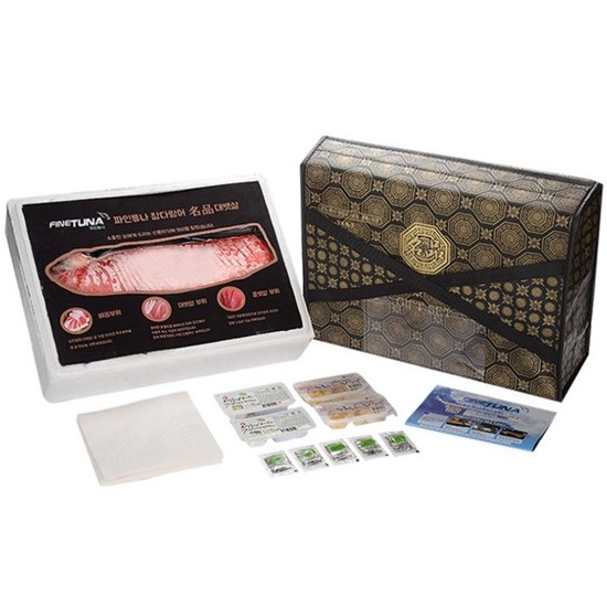 파인튜나  참다랑어 뱃살 (배꼽+오도로+주도로) 1kg