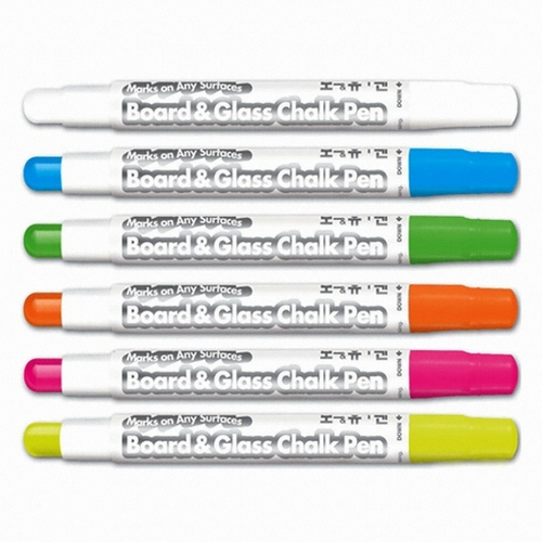 문교  보드 유리 멀티초크펜