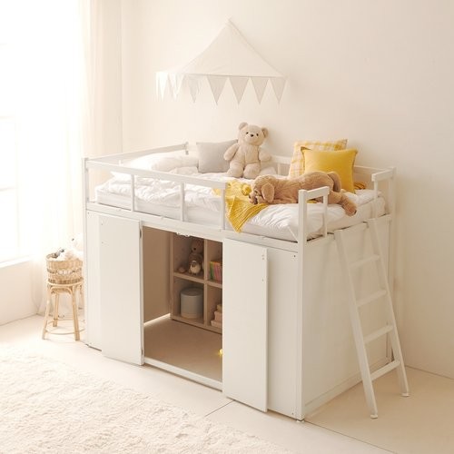 플라망 탱크 수납형 사다리 벙커침대 SS