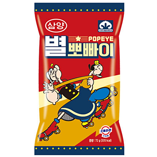 삼양식품 별뽀빠이 72g [15개]
