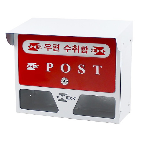 다세대 벽걸이 갓우편함