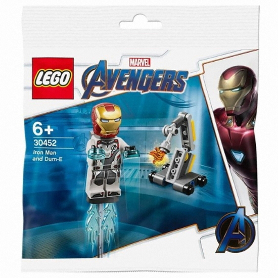 레고  마블 슈퍼히어로 어벤져스 아이언맨과 더미 (30452)