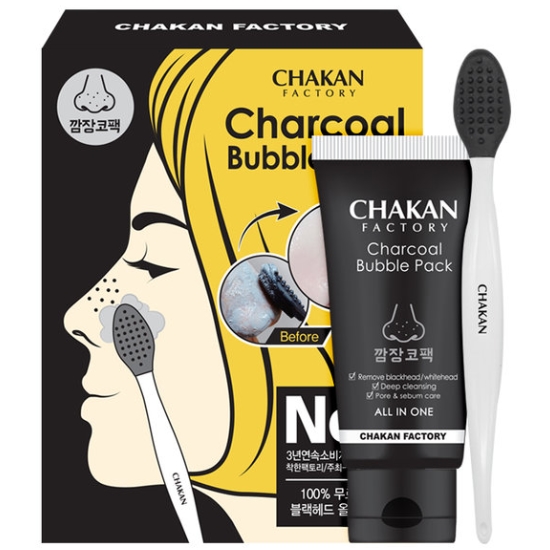 착한팩토리 숯폭탄 깜장코팩 40ml