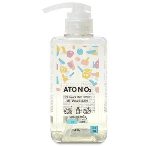 아토엔오투 1종 젖병&주방세제 무향 480g