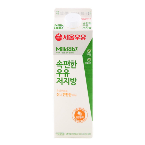 서울우유 속편한 우유 저지방 900ml