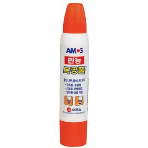 아모스  만능 목공풀 74g