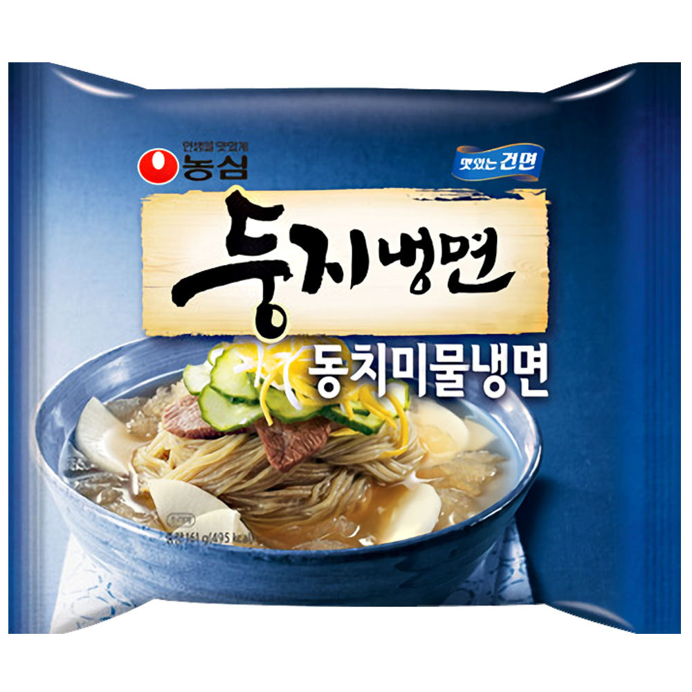 농심  둥지냉면 동치미물냉면 161g