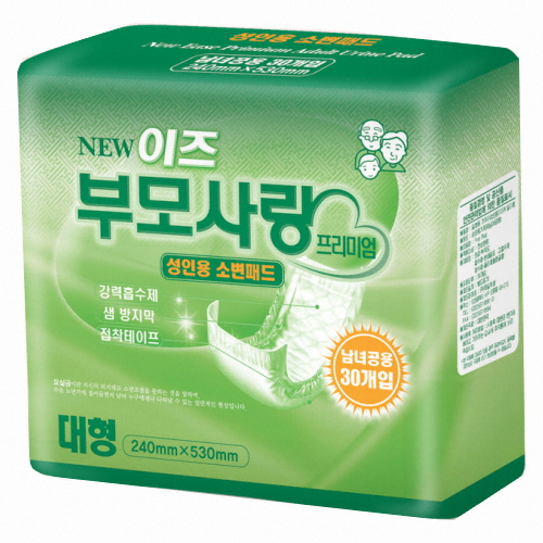 이즈 부모사랑 소변패드 대형 30개