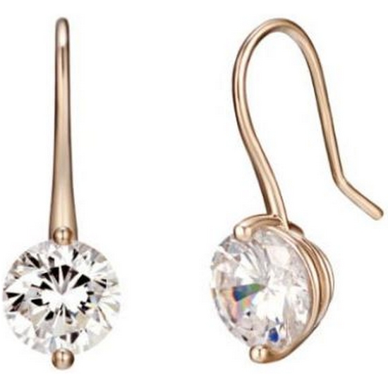 끄란느  포인트 큐빅 실버 귀걸이 C8EB039