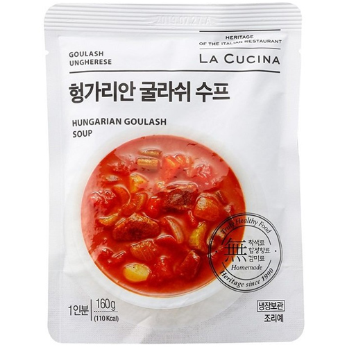 동원홈푸드  라쿠치나 헝가리안 굴라쉬 수프 160g