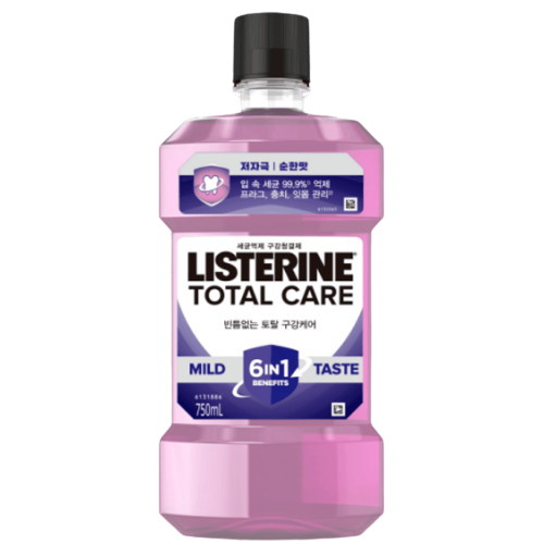 존슨앤존슨 리스테린 토탈케어 마일드 750ml