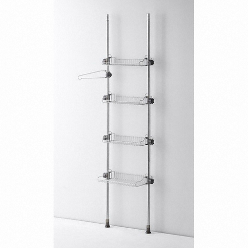 한샘  파워락 기둥식 욕실선반 400 4단