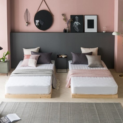 아씨방 스타크 저상형 패밀리침대 SS+SS