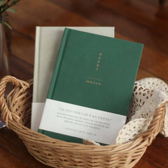 인디고  자문자답 한 문장 일기 365days