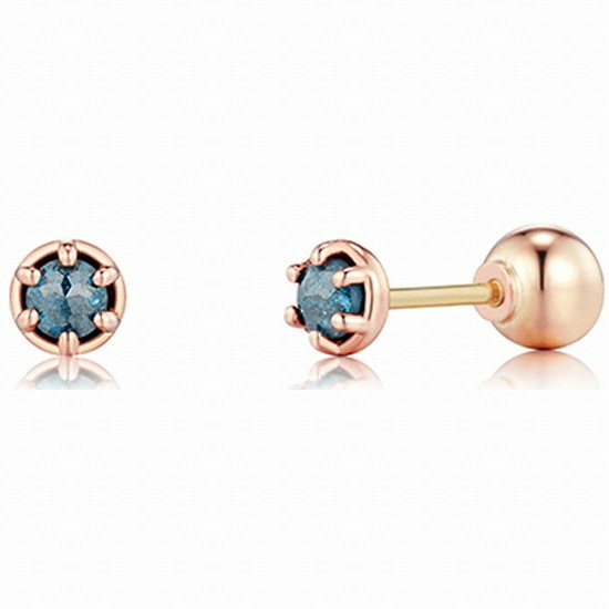 스톤헨지  14K 다이아몬드 피어싱_T1421D