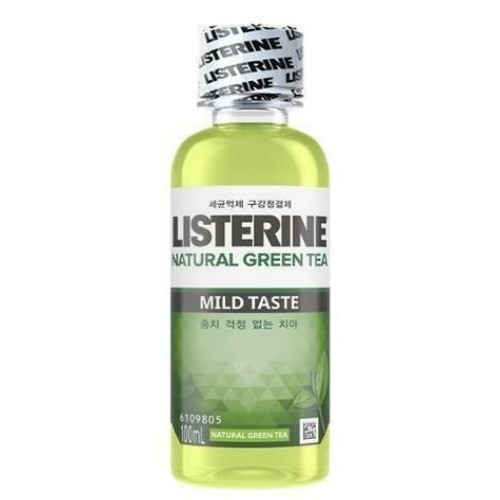 존슨앤존슨 리스테린 내추럴 그린티 마일드 100ml