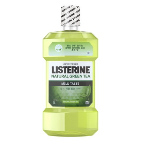 존슨앤존슨 리스테린 내추럴 그린티 마일드 1L