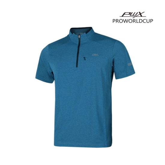 프로월드컵  반팔 집업 Q219-3121-1BU