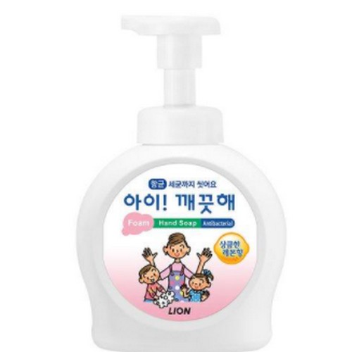 아이깨끗해 레몬 항균 폼 핸드 솝 490ml
