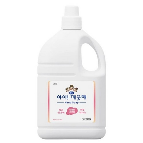 아이깨끗해 레몬 항균 폼 핸드 솝 4000ml