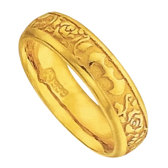 혼골드모아 골드모아 24K 순금 반지 11.25g 박쥐 장미