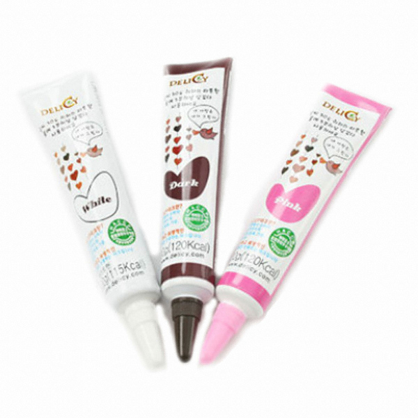 아트박스  초코펜 3종 깜짝세트 60g
