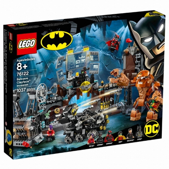 레고  DC 슈퍼히어로 배트맨 클레이페이스 배트케이브 침입 (76122)