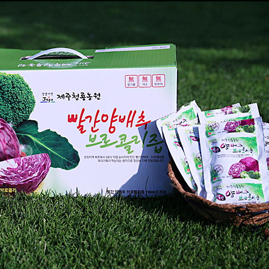 청룡농원 빨간양배추즙 110ml 75포