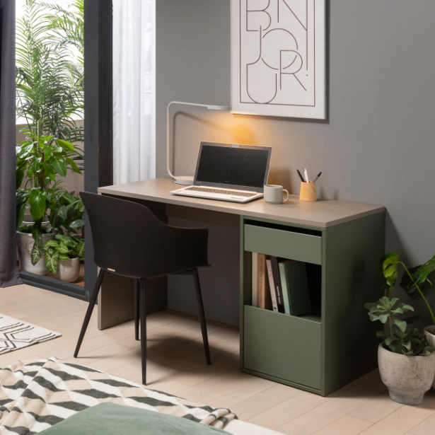 리바트 프레일 하부수납형 책상