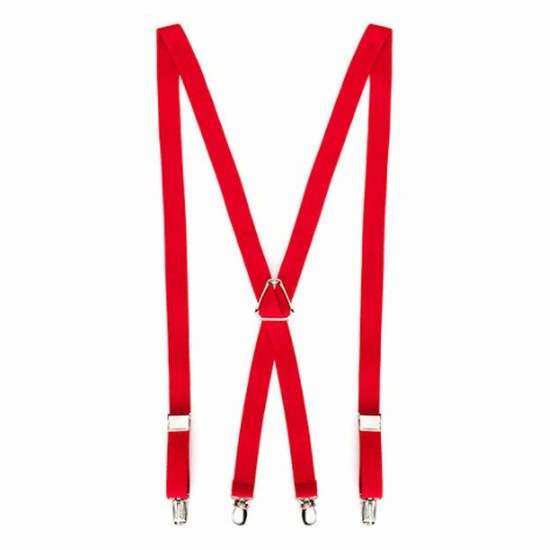 레디핏 트렌디 클립 레드 서스펜더_SS01