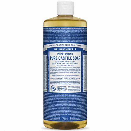 닥터브로너스 페퍼민트 퓨어 캐스틸 솝 950ml
